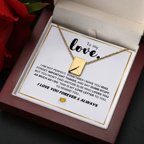 "Love Letter" Necklace Gift Set